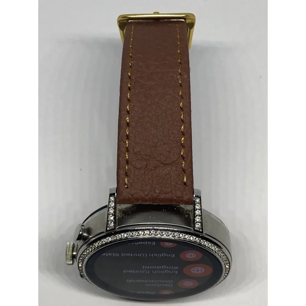 Fossil Gen 4 Authentic Digital Dial Smart Watch Custom Band FTW6013 AB524